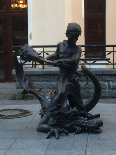statue of a little cossack 'Ko