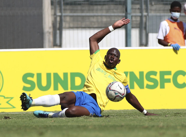Hlompho Kekana of Mamelodi Sundowns during the DStv Premiership 2020/21 football match between Sundowns and Swallows at Lucas Moripe Stadium, Pretoria.