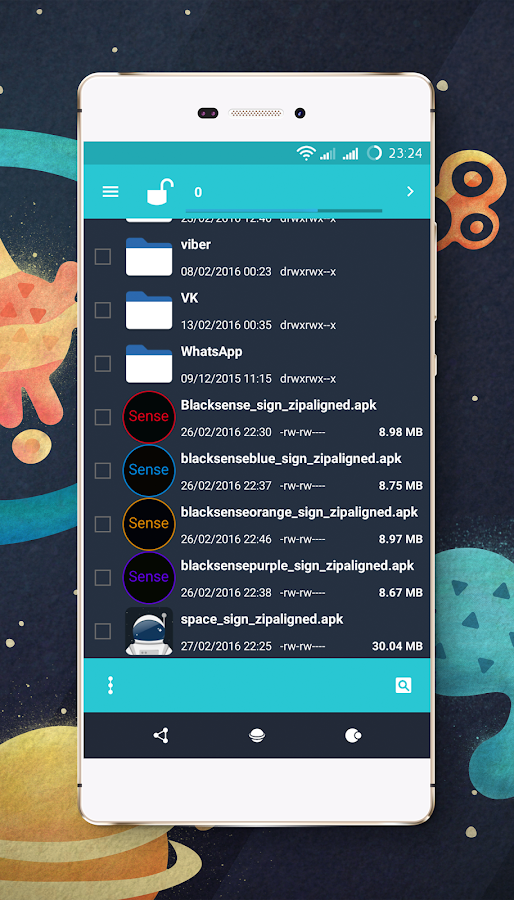    Space cm13 cm12 theme engine- screenshot  