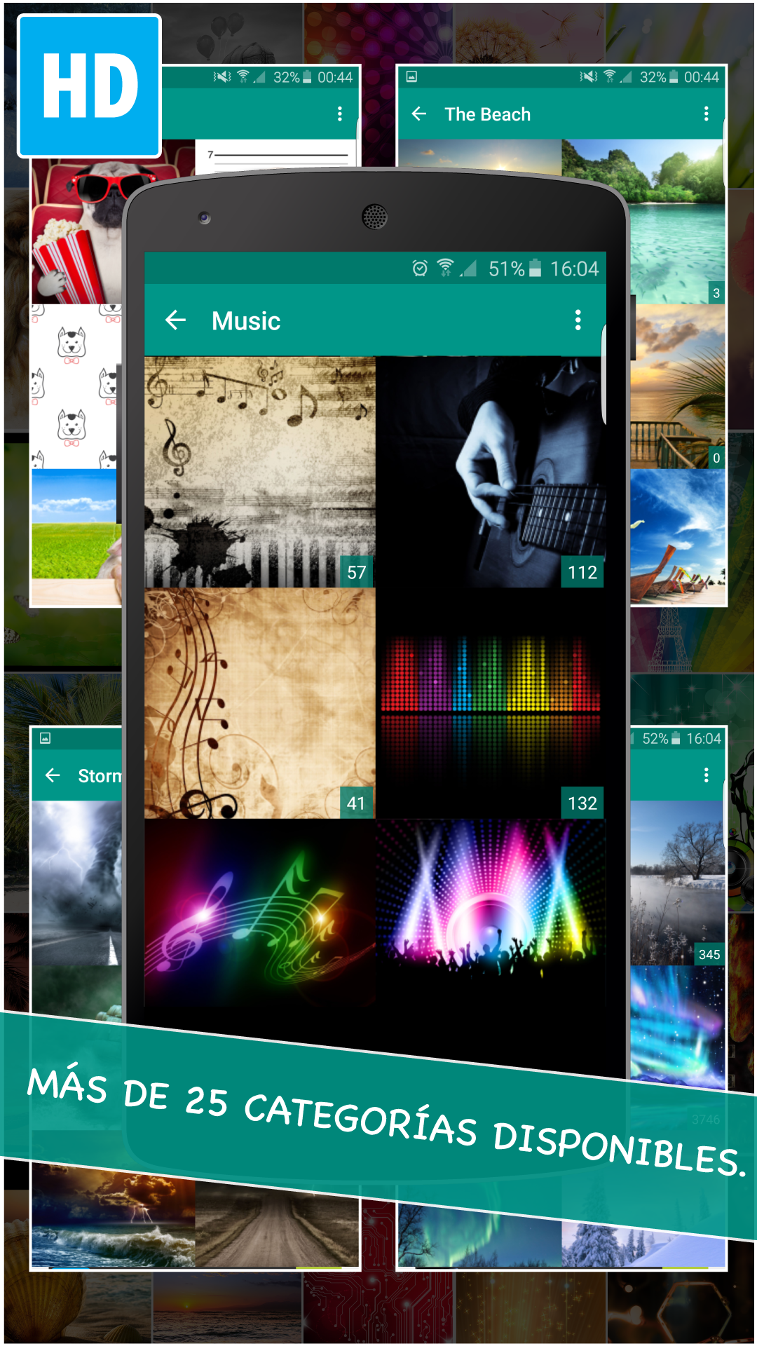 Android application Cool Wallpapers (Backgrounds) screenshort