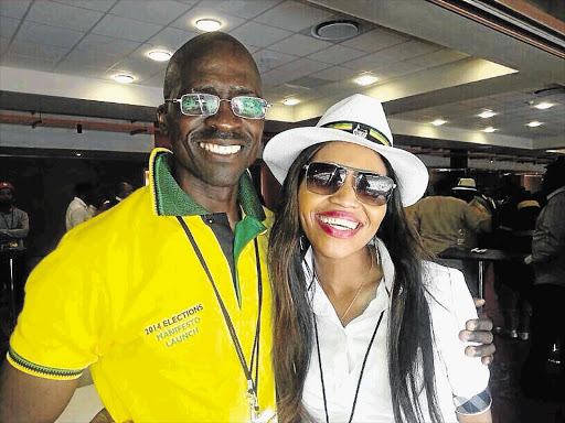 HOME AFFAIR: Minister Malusi Gigaba and Noma Mngoma