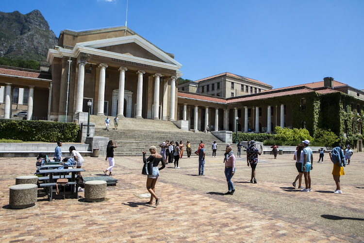 The University of Cape Town. Picture: JACQUES STANDER