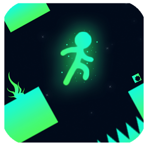 Download stickman run parkour space For PC Windows and Mac