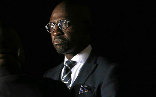 Newly appointed Finance Minister Malusi Gigaba during the official swearing-in ceremony of the new cabinet ministers in Pretoria.