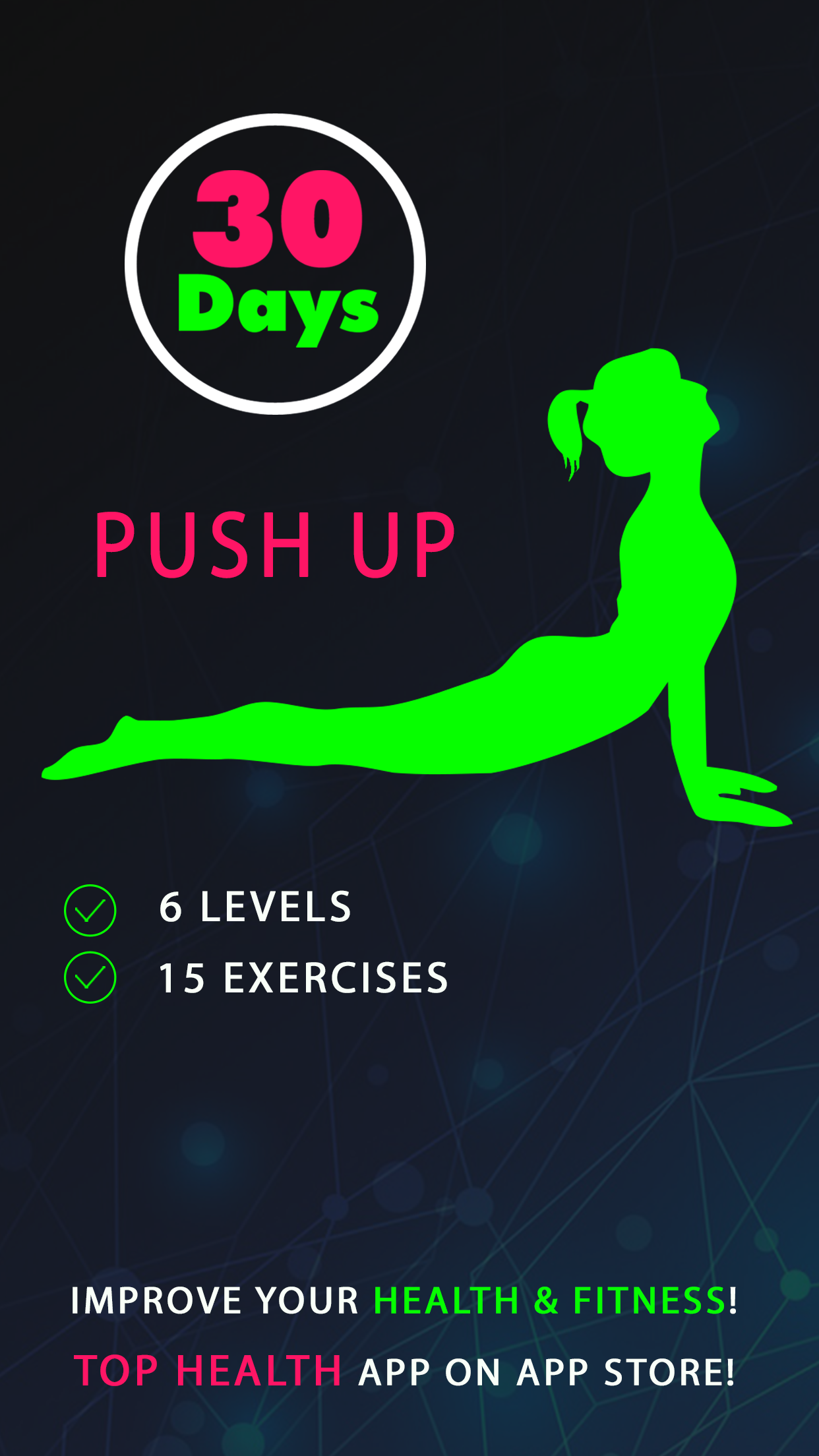 Android application 30 Day Push Up Challenges screenshort