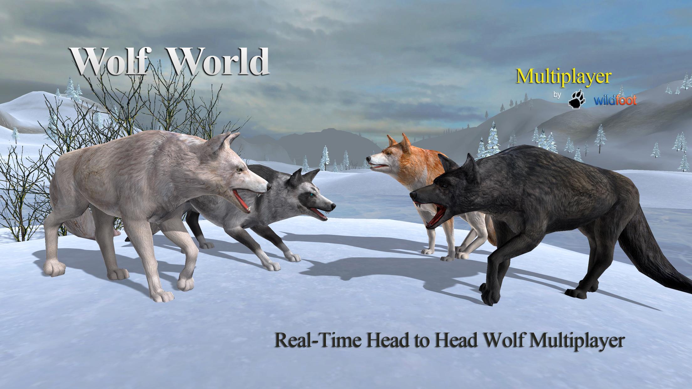 Android application Wolf World Multiplayer screenshort