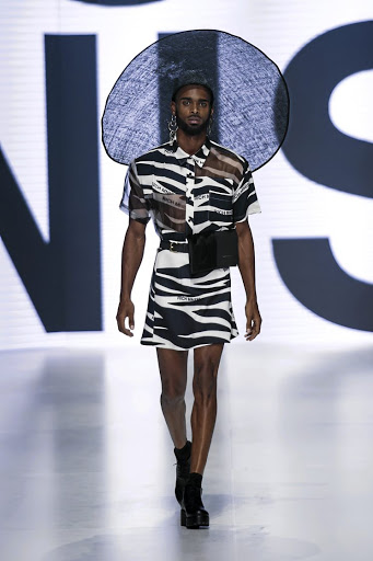 Rich Mnisi pushed the envelope with his crazy but daringly beautiful androgynous range.