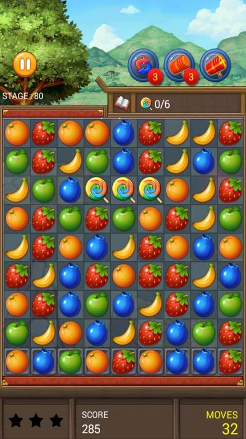 Android application Pucca Fruits screenshort