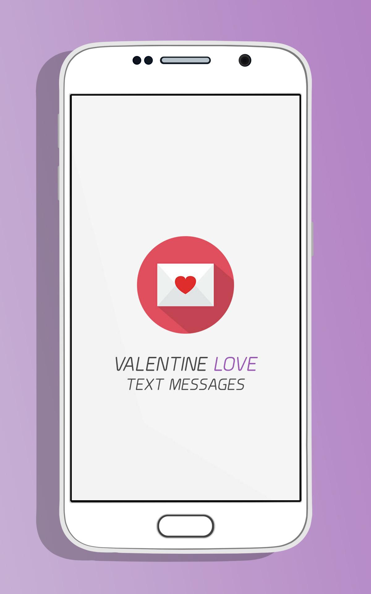 Android application Valentine Love Text Messages screenshort