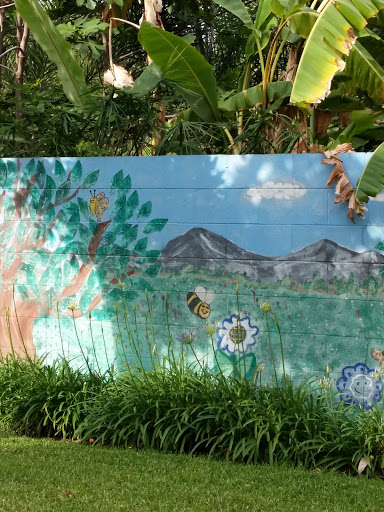 Happy Garden Mural