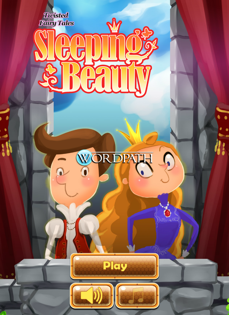 Android application Word Search: Sleeping Beauty screenshort