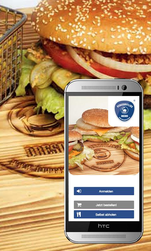 Android application Burgerhotline screenshort