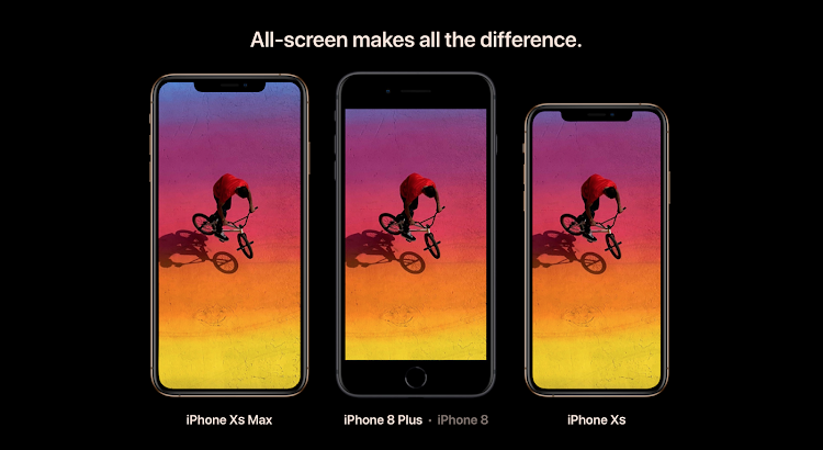 iPhone Xs Screens.