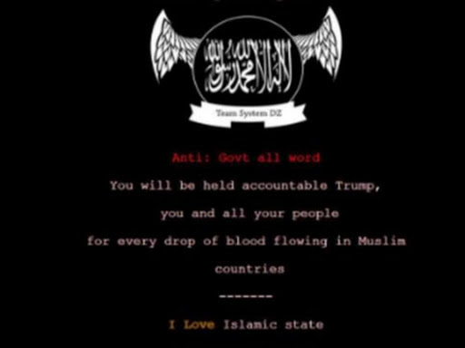 The IS message which was posted on a number of Ohio sites, Monday, June 26. 2017. /BBC