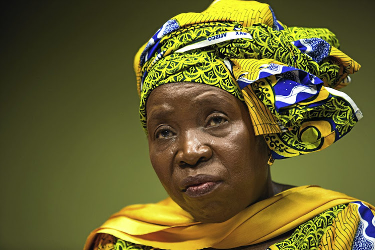 Cogta minister Nkosazana Dlamini-Zuma.