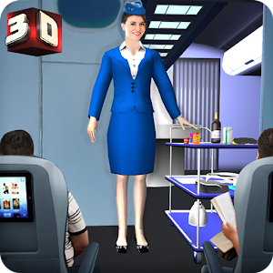 Download Airport Staff Flight Attendant Air Hostess Games For PC Windows and Mac