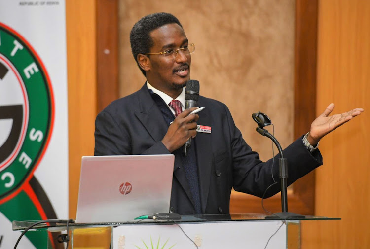 Private Security Regulatory Authority Director General, Fazul Mahamed at a past event