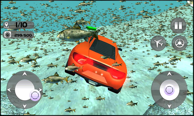 Android application Flying Submarine Car: Reloaded screenshort