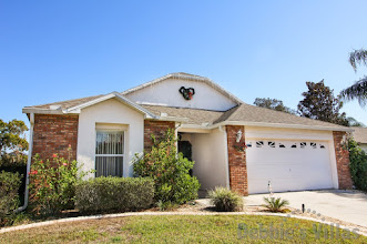 Orlando villa, close to Disney theme parks, secluded large private pool, Davenport location