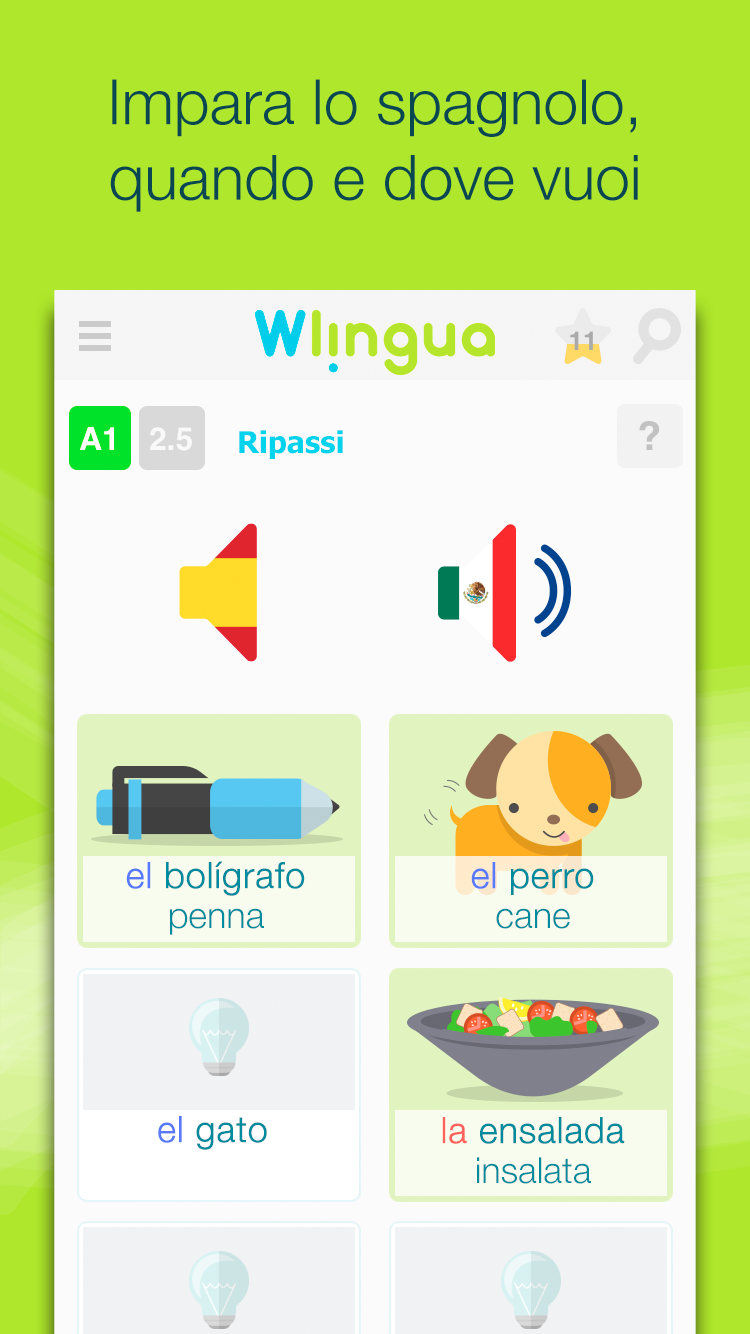 Android application Learn Spanish - Español screenshort