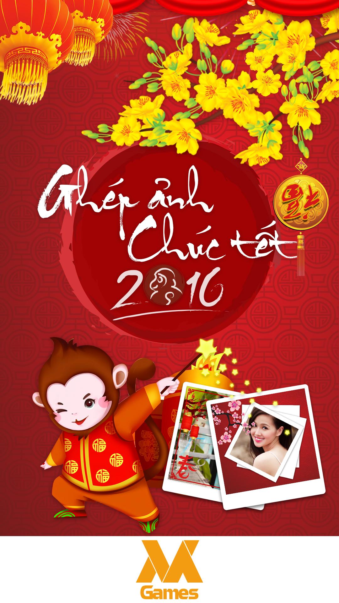 Android application Ghep anh xuan screenshort