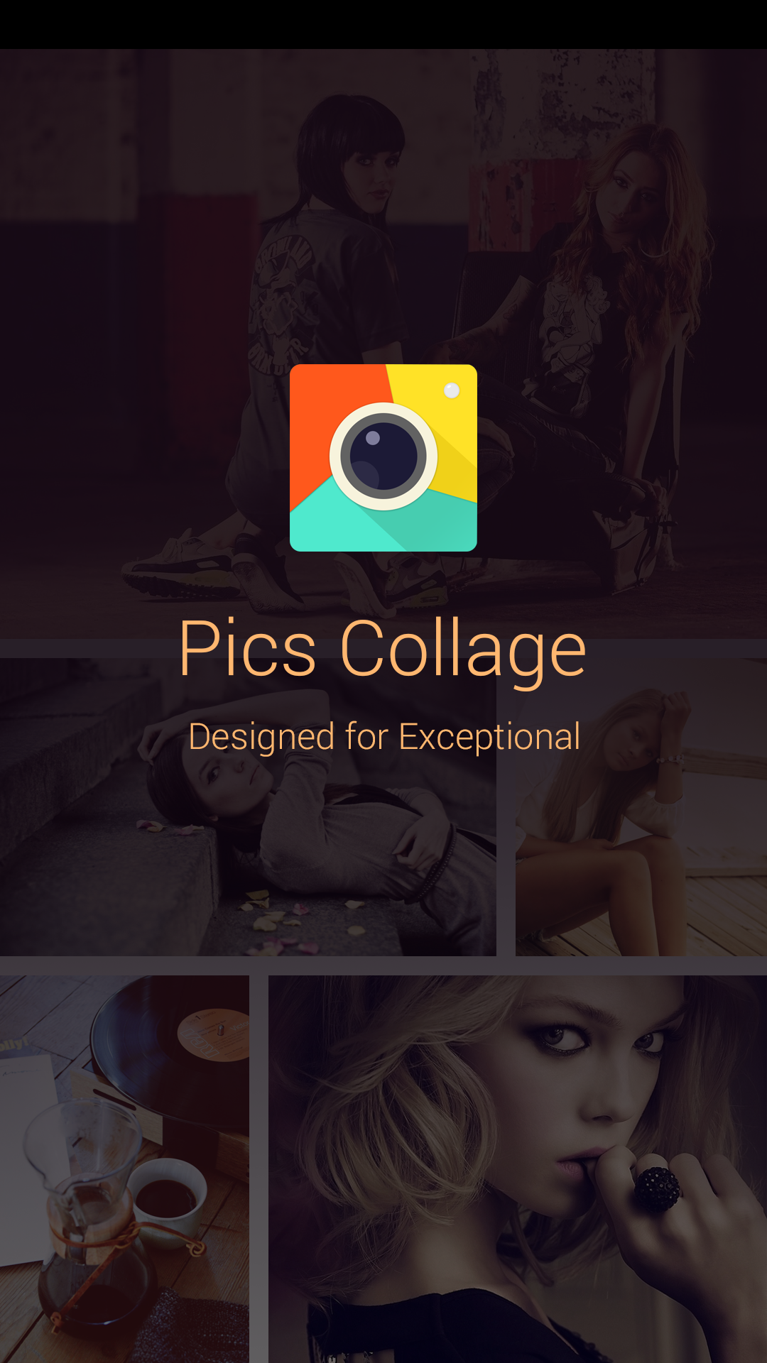 Android application Pics Collage -Photo Grid Maker screenshort