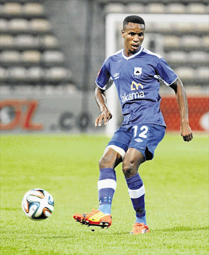 LESSONS LEARNT: Themba Zwane used his loan spell at Aces to grow his game and confidence