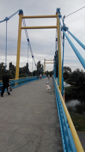 Пешеходный мост через Цну