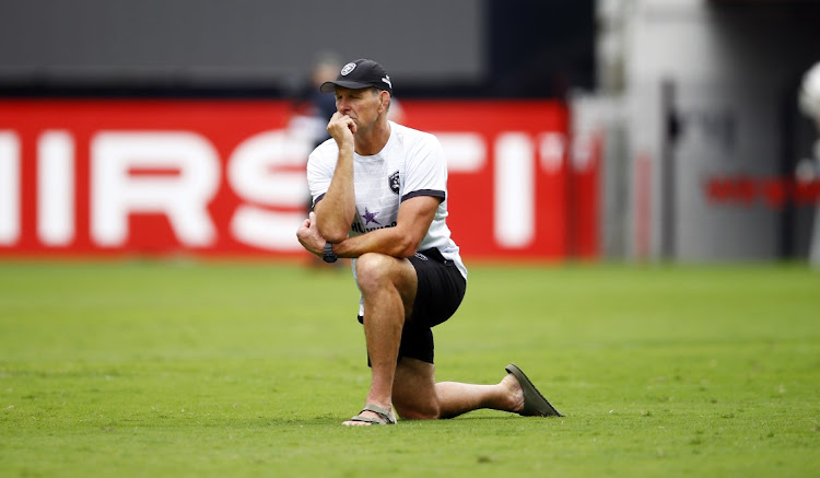 John Plumtree, head coach of the Sharks, at Kings Park Stadium in Durban, January 5 2024. Picture: STEVE HAAG/GALLO IMAGES
