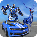 ダウンロード US Police Deer Robot Cop Car Transforming をインストールする 最新 APK ダウンローダ