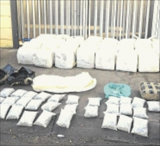 FILE PHOTO: Mandrax worth R34m was seized from a truck in Randfontein early on Saturday morning. Police arrested and charged three Zambian men with drug trafficking. They had travelled from Tanzania.