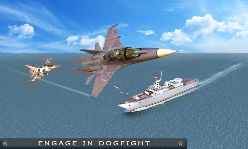 Android application Fighter Jet Pilot: Dog Fight screenshort