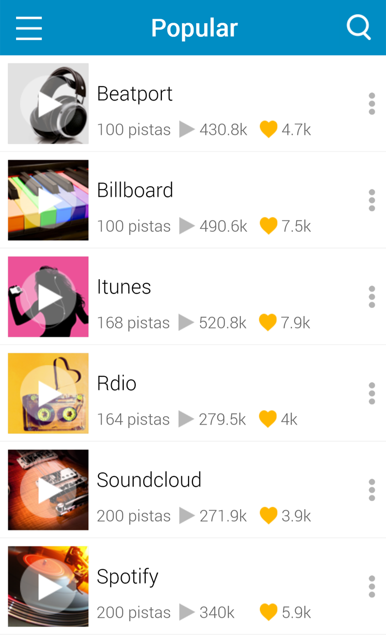 Android application PlaYo: Unlimited Music & Radio screenshort