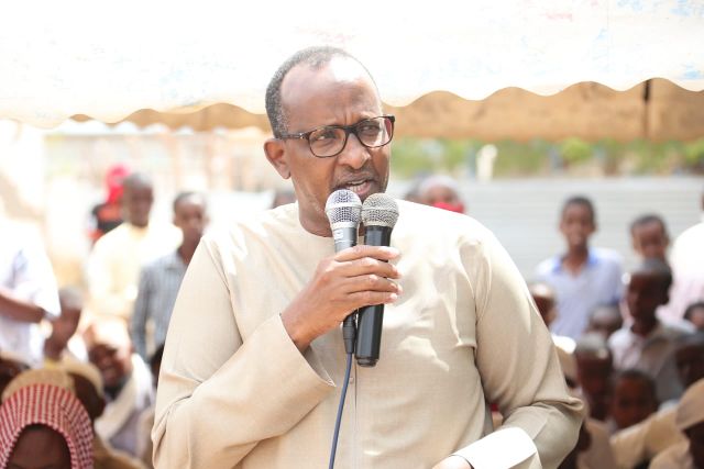 Pastoralists Parliamentary Group patron and Garissa Township MP Aden Duale.