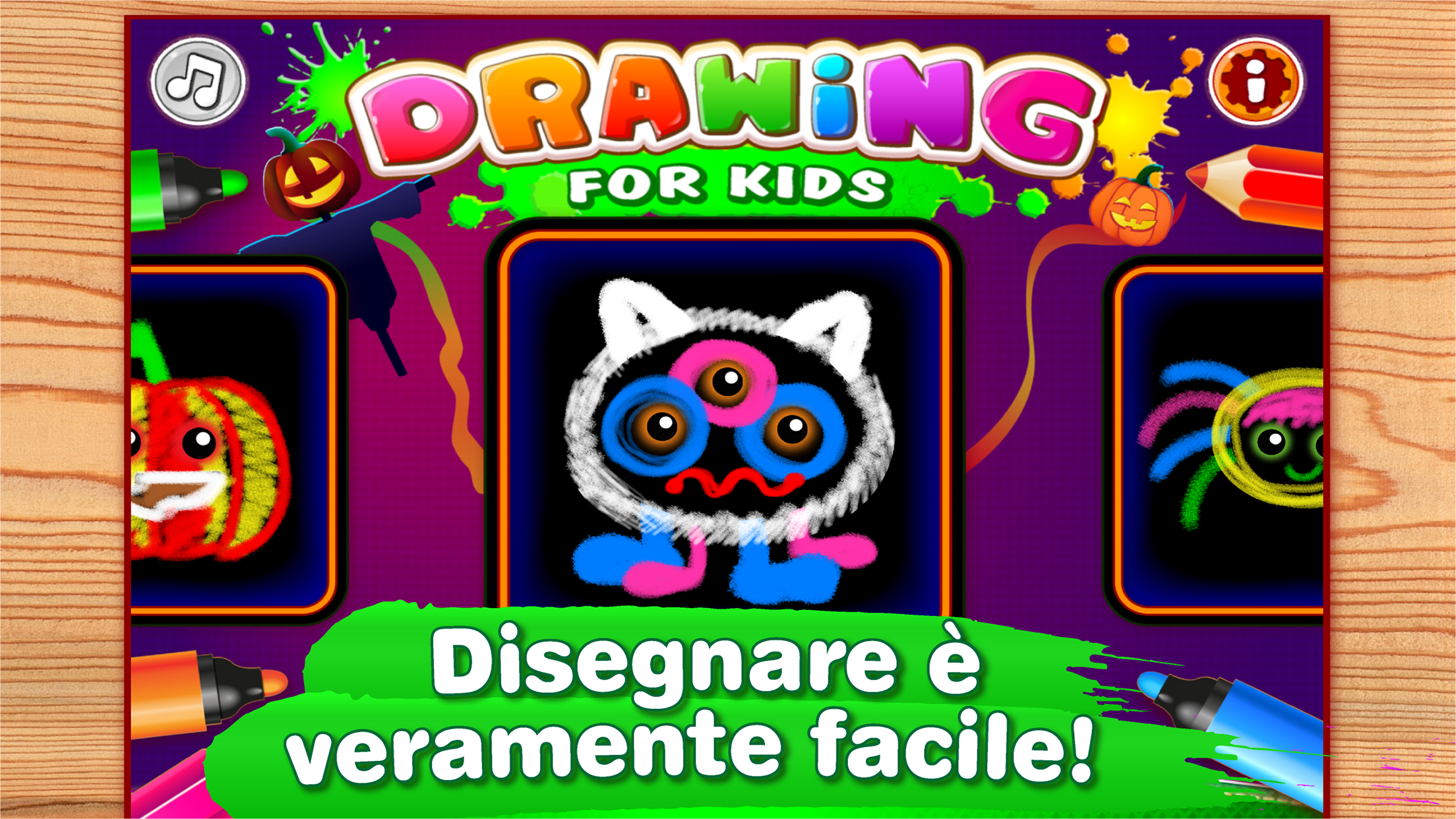 Android application Drawing for Kids and Toddlers screenshort