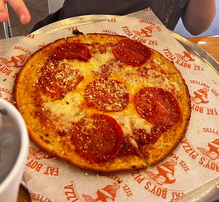 Gluten-Free at Fat Boy's Pizza