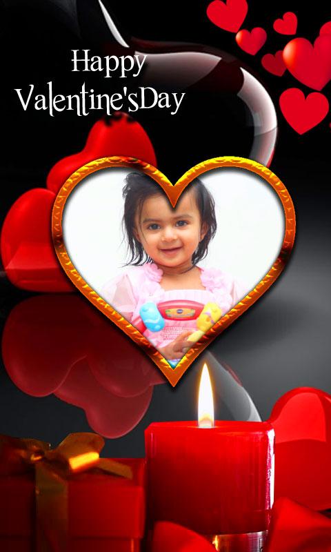 Android application Happy Valentines Day Frames screenshort