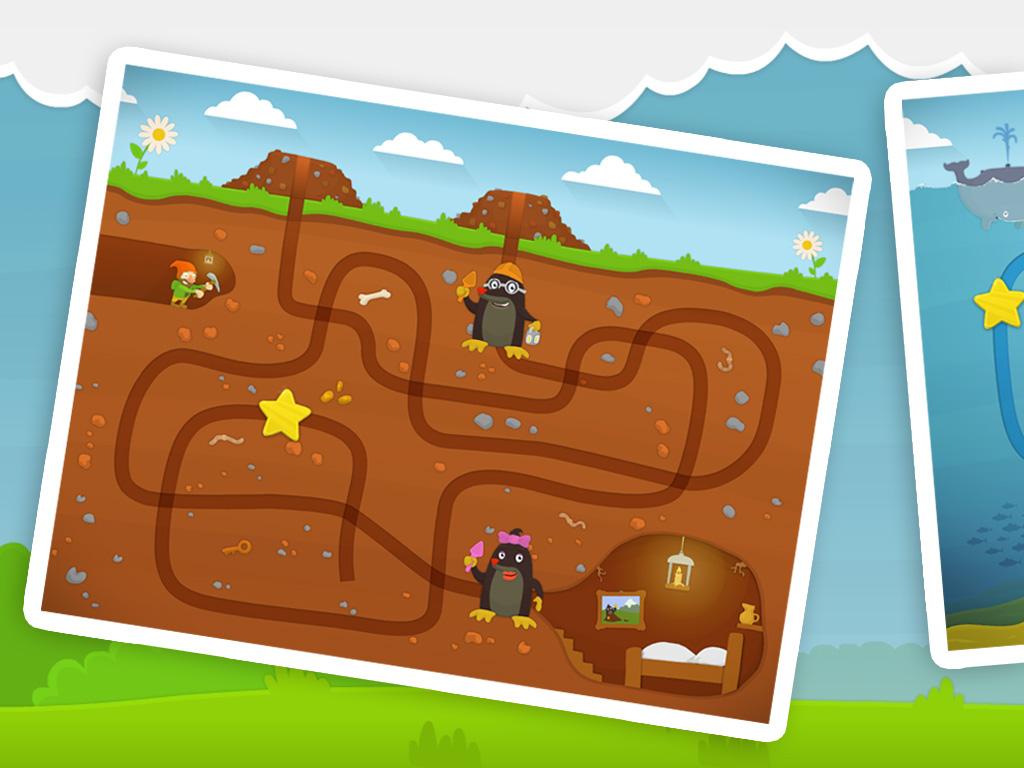 Android application Fun Toddler Maze Game for Kids screenshort
