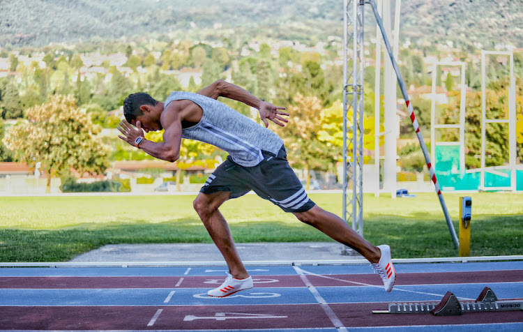 Wayde van Niekerk wears the RM 27-02