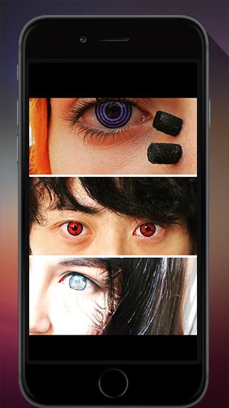 Android application Sharingan Eyes Booth Studio screenshort