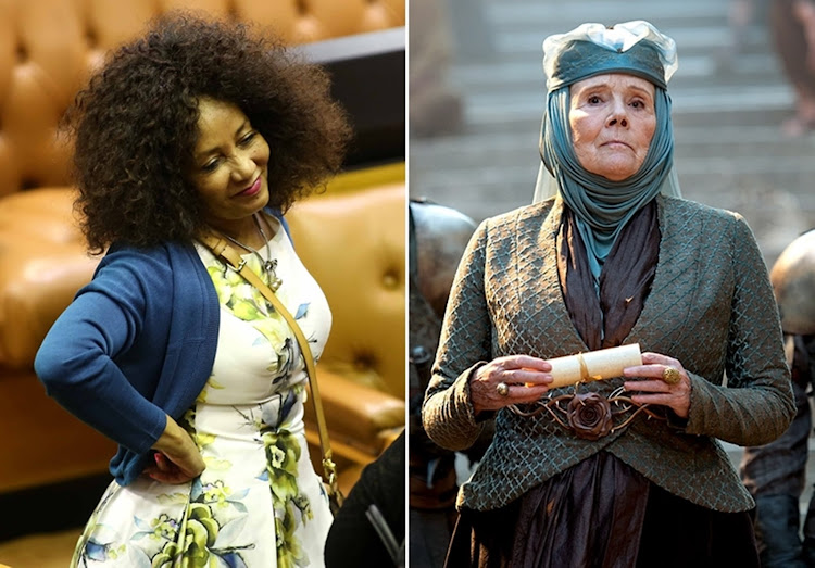 Lindiwe Sisulu and Olenna Tyrell.