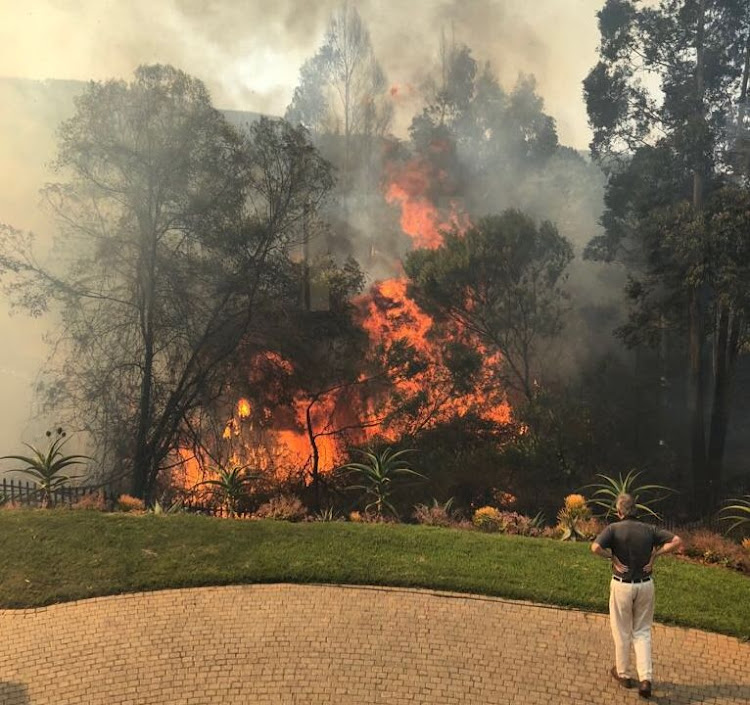 Firefighters are battling a blaze which swept through Pietermaritzburg’s Queen Elizabeth Park on September 5, 2018.
