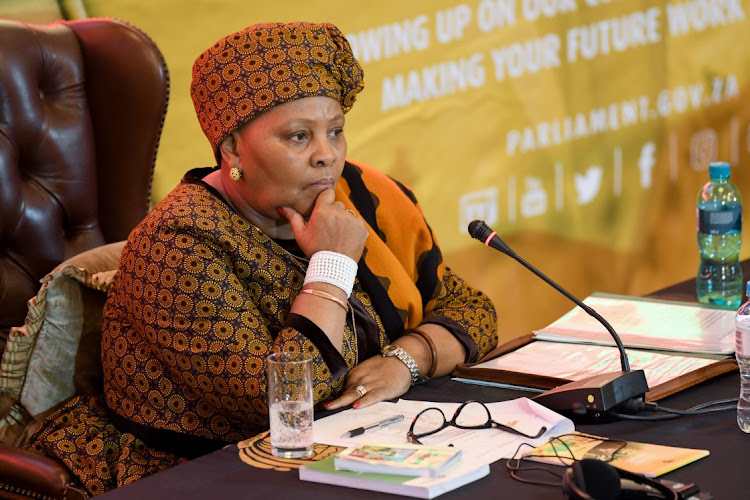 The DA has called for Nosiviwe Mapisa-Nqakula's removal after a search and seizure raid at her home in Bruma, Johannesburg, last week. File photo.