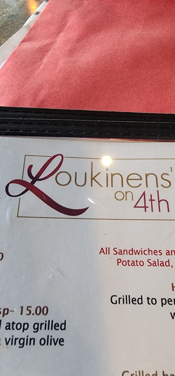 Gluten-Free at Loukinens' On 4th