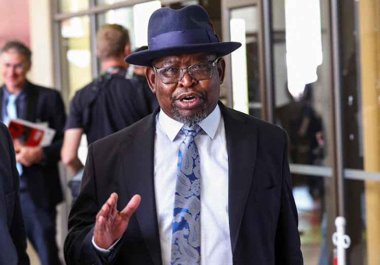 Finance Minister Enoch Godongwana ahead of his medium-term budget policy statement in Cape Town on November 1 2023. Picture: REUTERS/ESA ALEXANDER