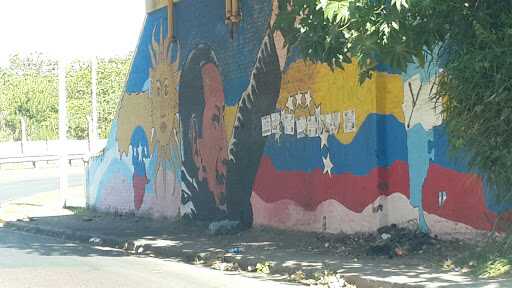 mural homenaje al presidente de venezuela hugo chavez