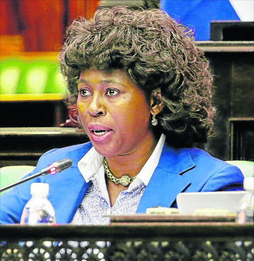 MP OF INTEGRITY: Dr Makhosi Khoza resigned from an ‘alien and corrupt ANC’