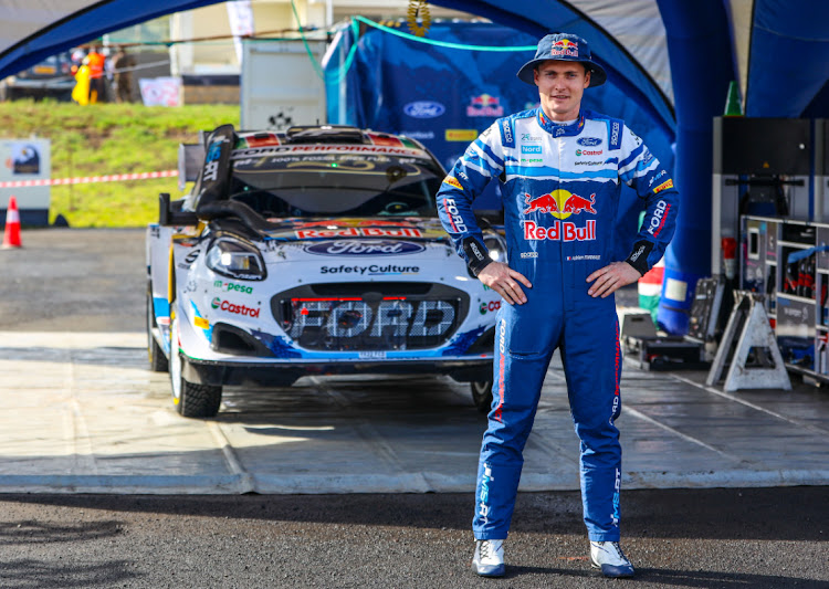 Rally driver Adrien Fourmaux