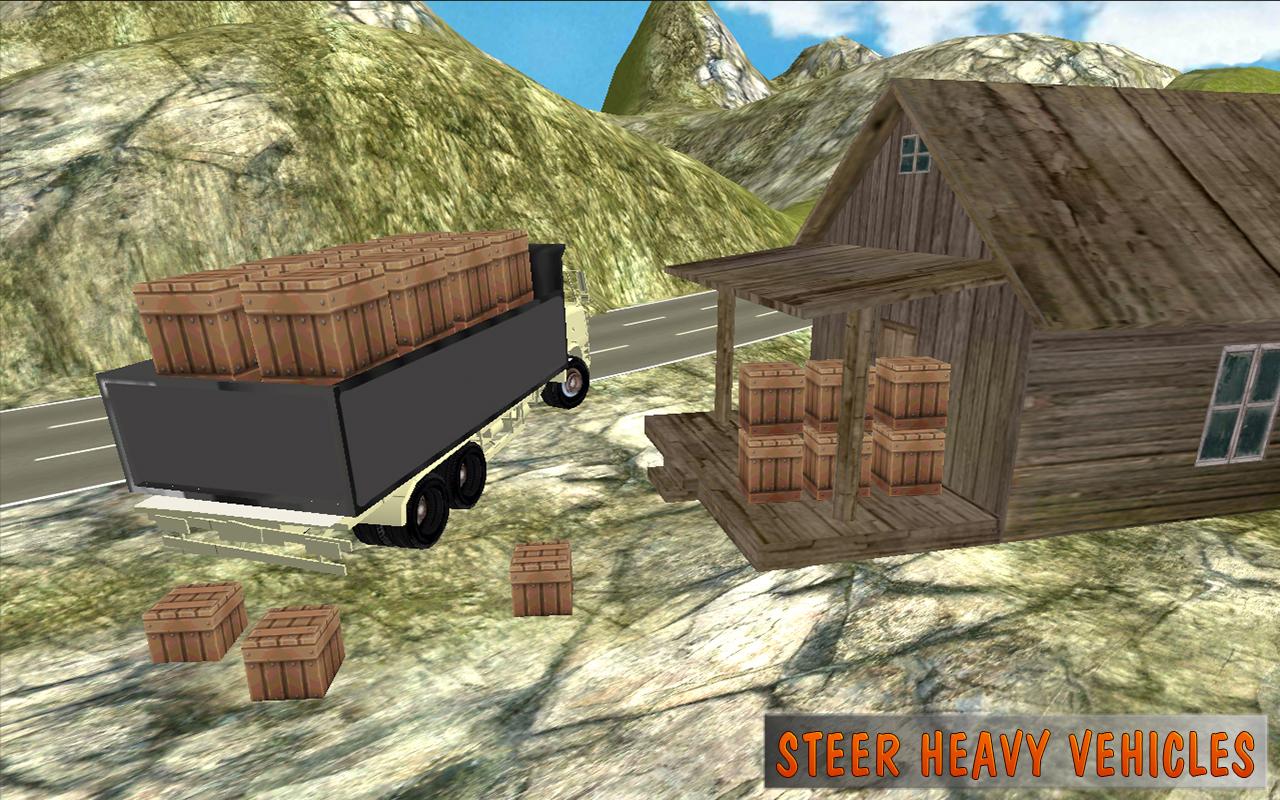 Android application Truck Sim: Hill Station screenshort