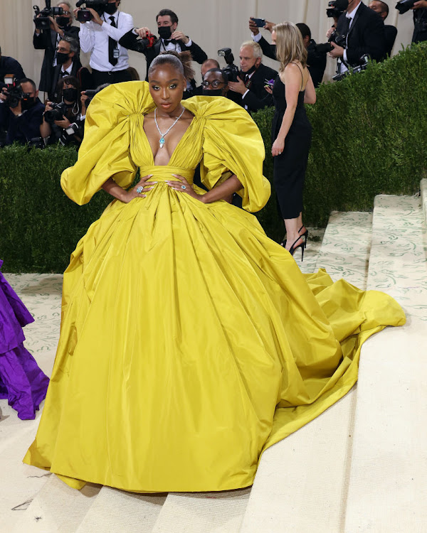 Normani attends the 2021 Met Gala.